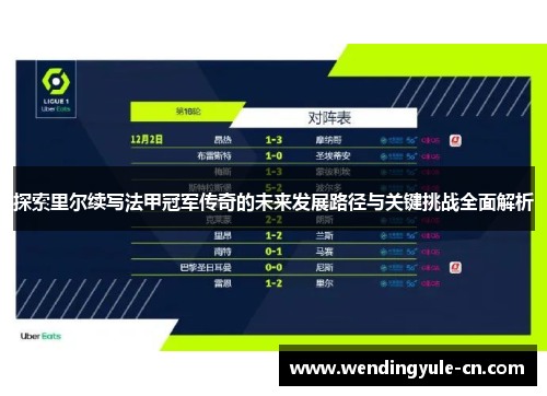 探索里尔续写法甲冠军传奇的未来发展路径与关键挑战全面解析 探索里尔续写法甲冠军传奇的未来发展路径与关键挑战全面解析